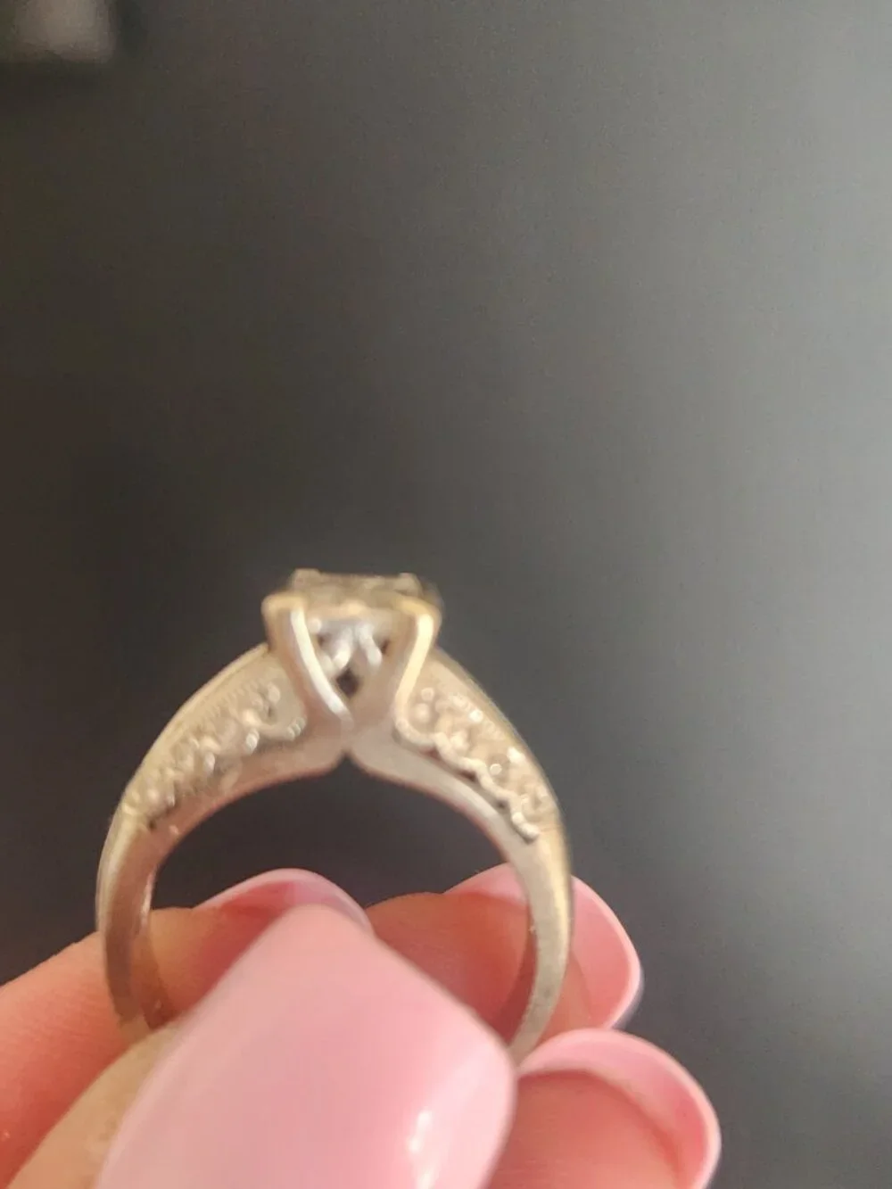Diamond engagement ring